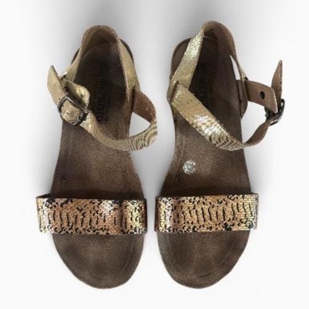 Mephisto Wedge Sandals Size 39 - Picture 3 of 7